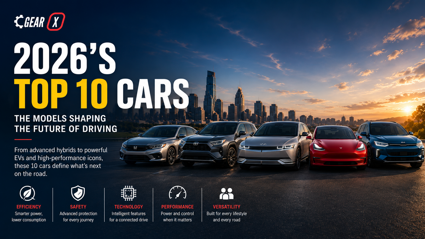 10 Best Cars to Know in 2026: The Models Shaping the Future of Driving
