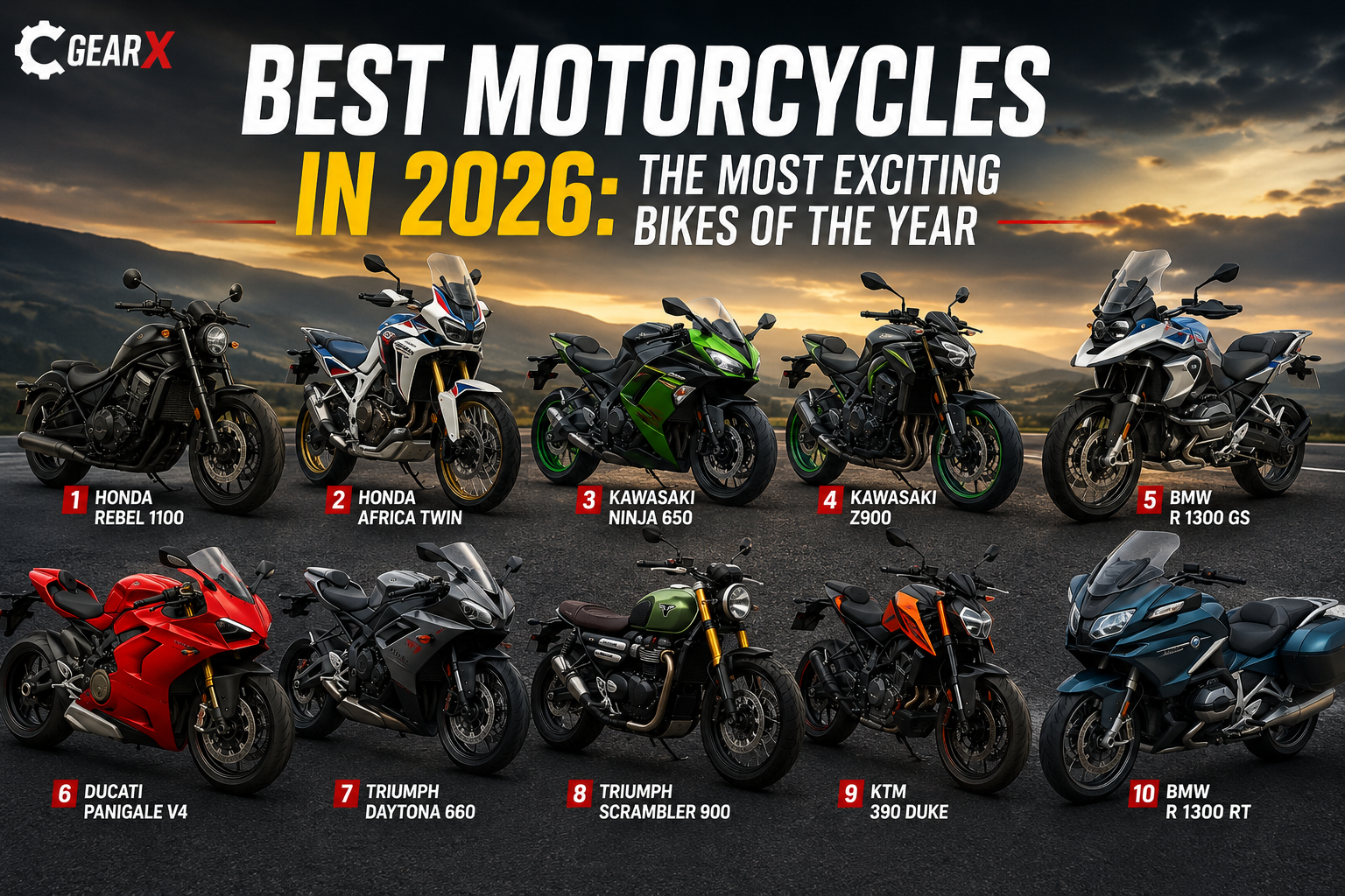 Best Motorcycles in 2026: The Most Exciting Bikes of the Year