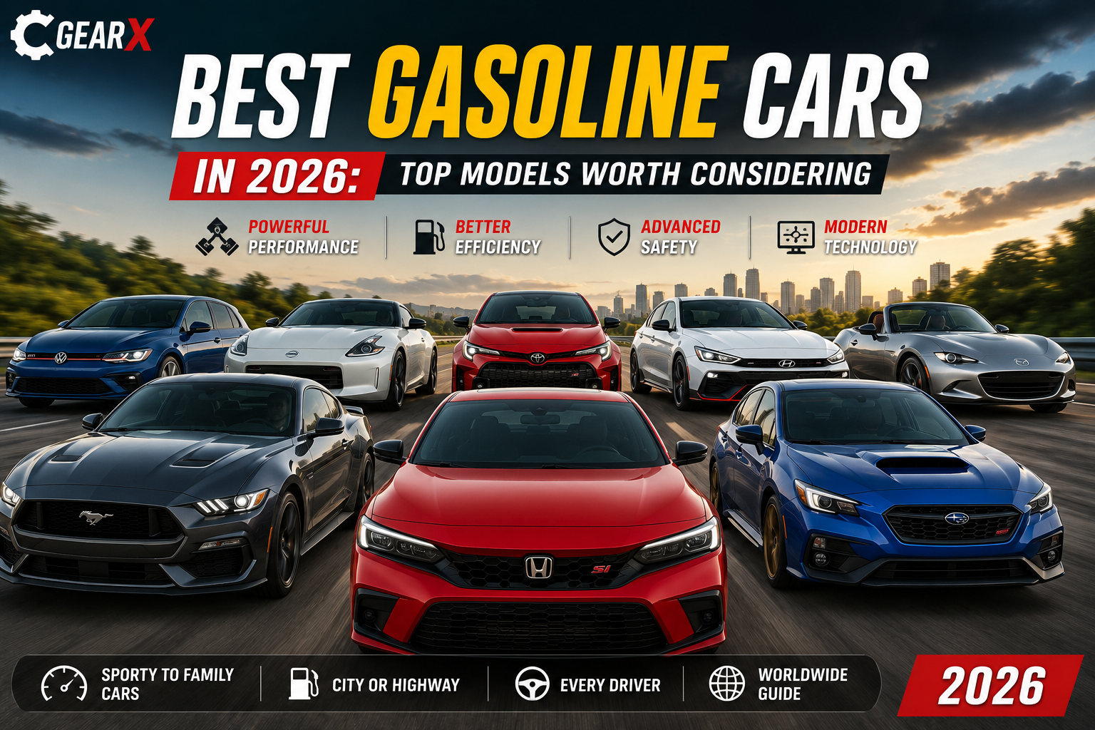 Best Gasoline Cars in 2026: Top Models Worth Considering
