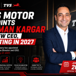 TVS Motor Appoints Peyman Kargar as New CEO, Starting in 2027
