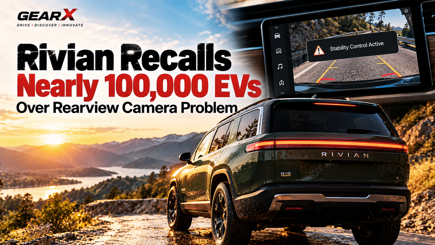 Rivian Recalls Nearly 100,000 EVs