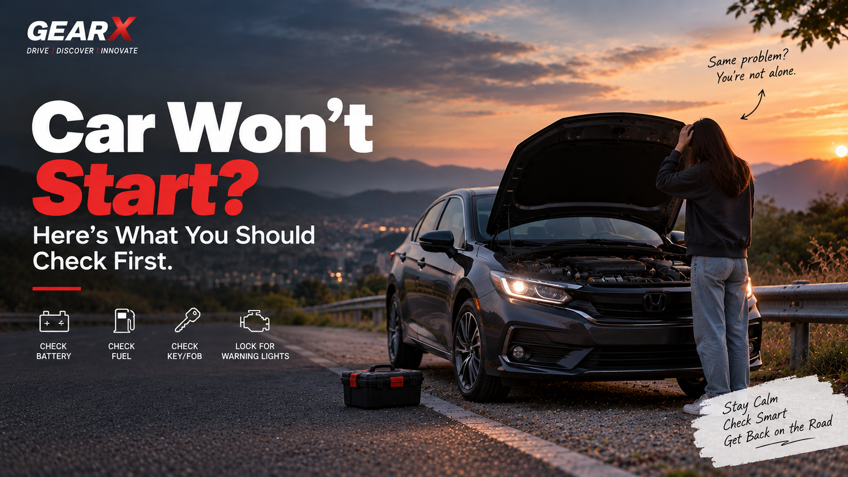 Car Won’t Start? Here’s What You Should Check First