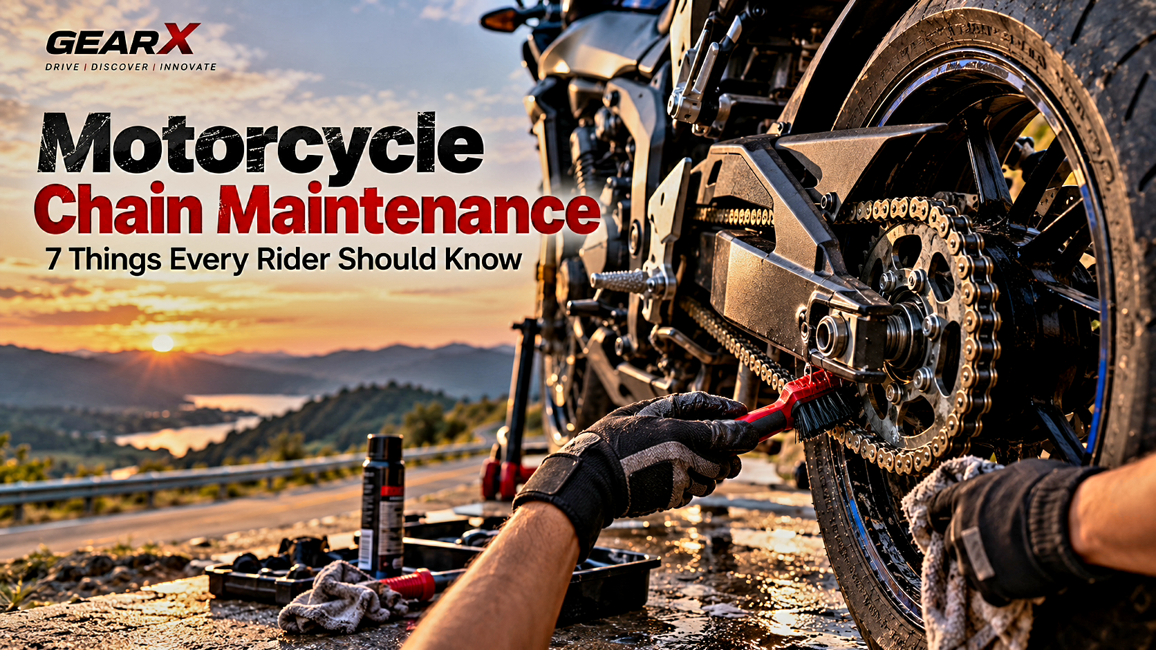 Motorcycle Chain Maintenance: 7 Things Every Rider Should Know