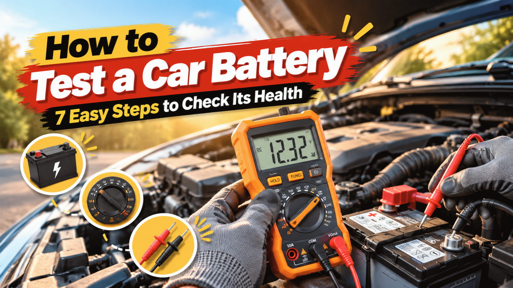 How to Test a Car Battery: 7 Easy Steps to Check Its Health